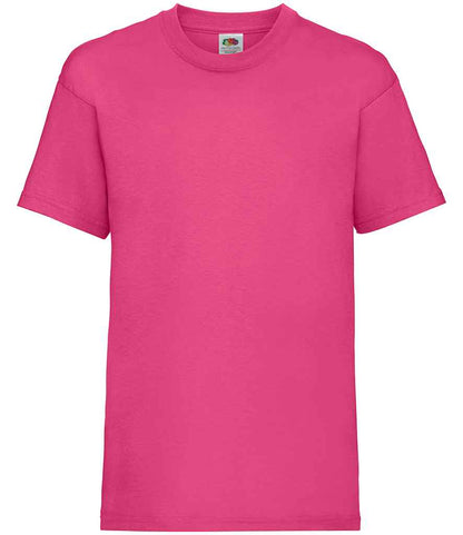 Fruit of the Loom Kids Value T-Shirt - Fuchsia (SS6B)