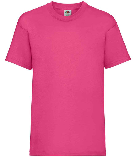 Fruit of the Loom Kids Value T-Shirt - Fuchsia (SS6B)