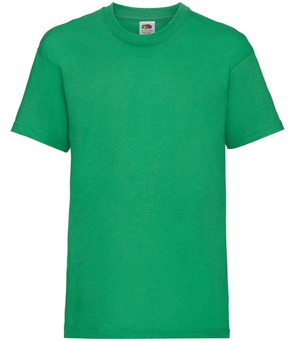 Fruit of the Loom Kids Value T-Shirt - Kelly Green (SS6B)
