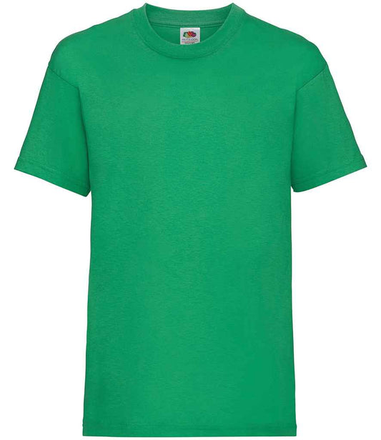 Fruit of the Loom Kids Value T-Shirt - Kelly Green (SS6B)
