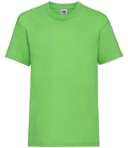 Fruit of the Loom Kids Value T-Shirt - Lime Green (SS6B)