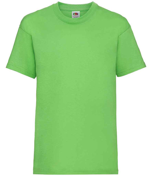 Fruit of the Loom Kids Value T-Shirt - Lime Green (SS6B)