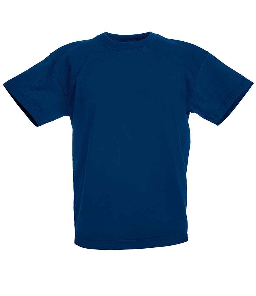 Fruit of the Loom Kids Value T-Shirt - Navy (SS6B)