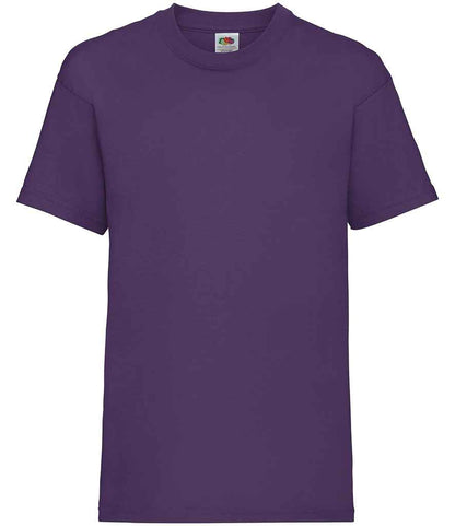 Fruit of the Loom Kids Value T-Shirt - Purple (SS6B)