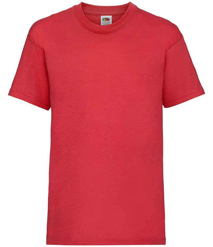 Fruit of the Loom Kids Value T-Shirt - Red (SS6B)