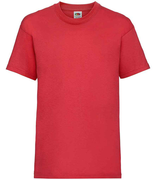 Fruit of the Loom Kids Value T-Shirt - Red (SS6B)