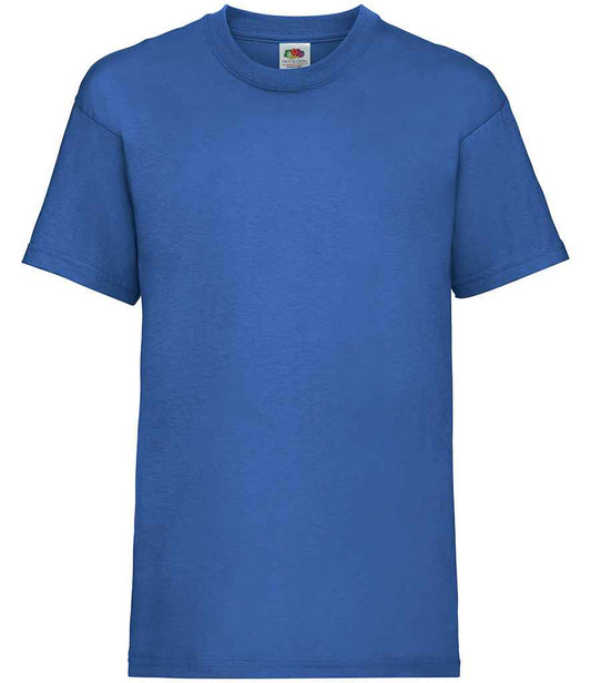 Fruit of the Loom Kids Value T-Shirt - Royal Blue (SS6B)