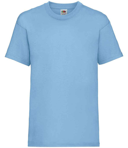 Fruit of the Loom Kids Value T-Shirt - Sky Blue (SS6B)