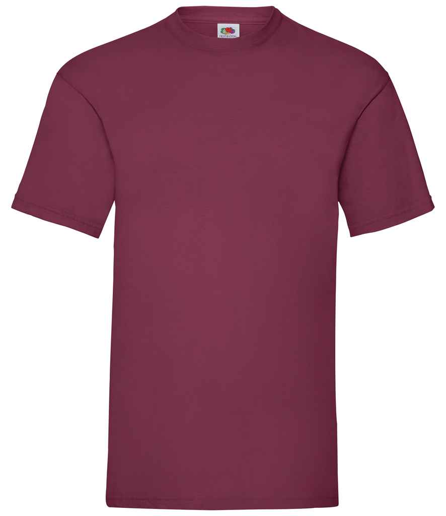 Fruit of the Loom Value T-Shirt - Burgundy (SS6)