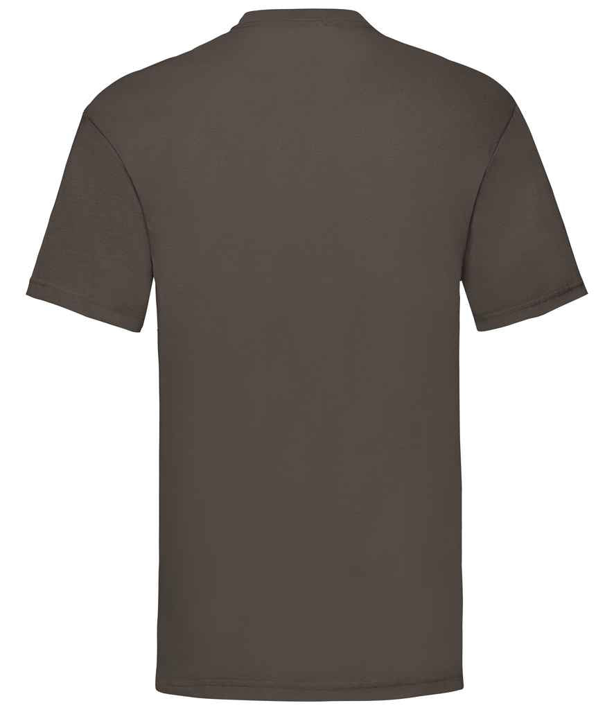 Fruit of the Loom Value T-Shirt - Chocolate (SS6)