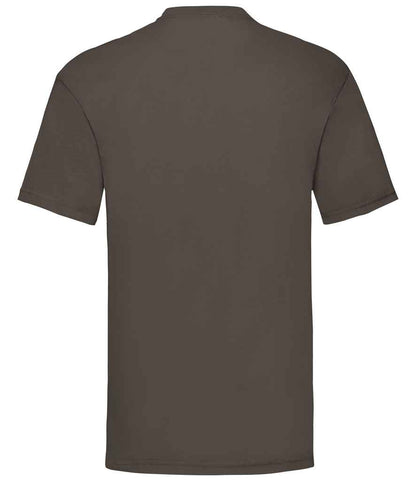 Fruit of the Loom Value T-Shirt - Chocolate (SS6)