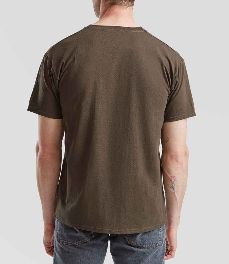 Fruit of the Loom Value T-Shirt - Chocolate (SS6)