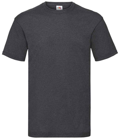 Fruit of the Loom Value T-Shirt - Dark Heather (SS6)
