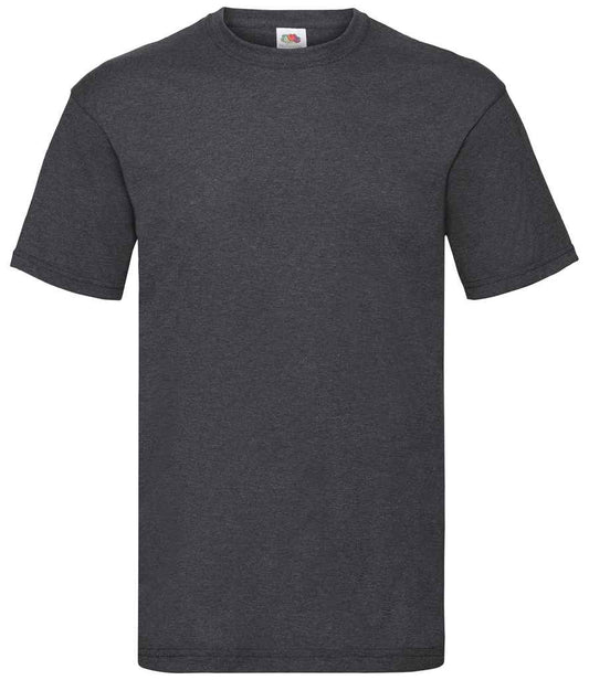 Fruit of the Loom Value T-Shirt - Dark Heather (SS6)