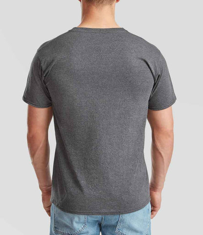 Fruit of the Loom Value T-Shirt - Dark Heather (SS6)