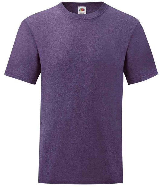 Fruit of the Loom Value T-Shirt - Heather Purple (SS6)