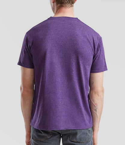 Fruit of the Loom Value T-Shirt - Heather Purple (SS6)