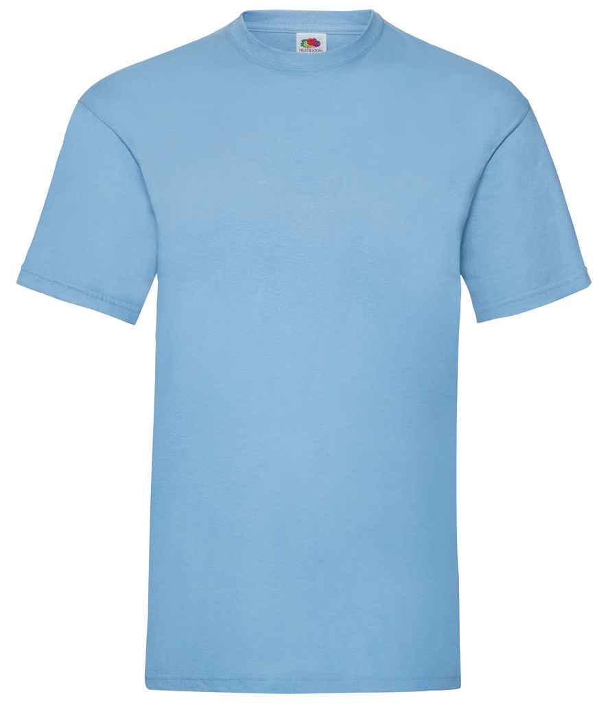 Fruit of the Loom Value T-Shirt - Sky Blue (SS6)