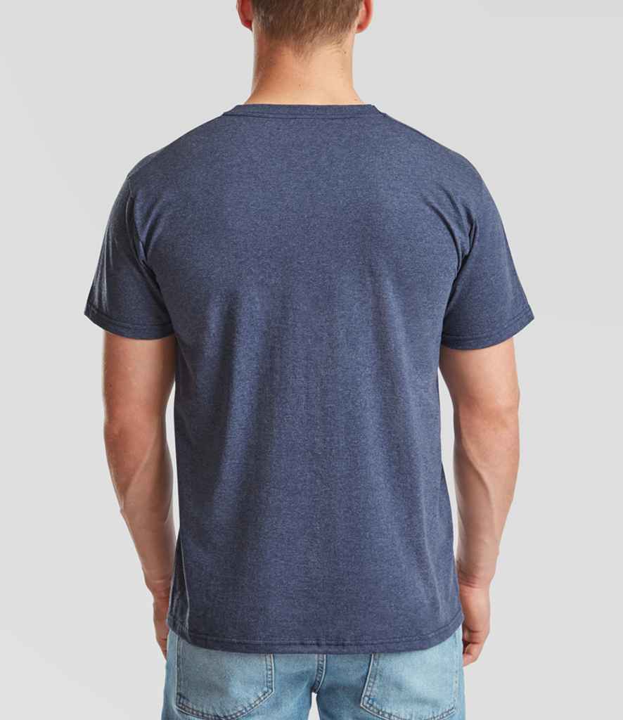 Fruit of the Loom Value T-Shirt - Heather Navy (SS6)
