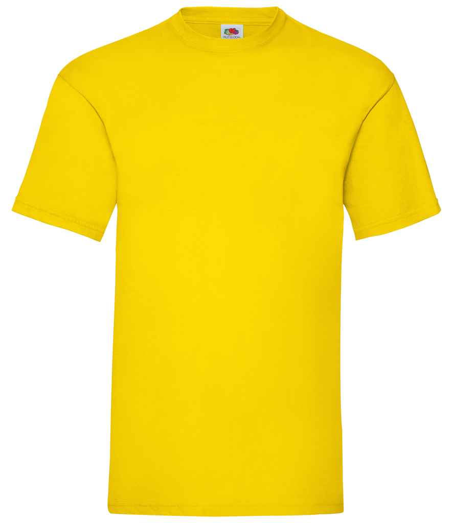 Fruit of the Loom Value T-Shirt - Yellow (SS6)