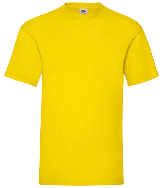 Fruit of the Loom Value T-Shirt - Yellow (SS6)