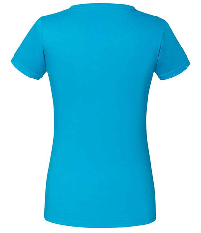 Fruit of the Loom Ladies Iconic 195 T-Shirt - Azure (SS720)