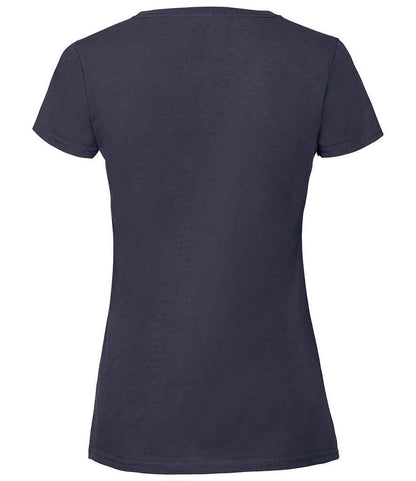 Fruit of the Loom Ladies Iconic 195 T-Shirt - Deep Navy (SS720)
