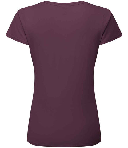 Fruit of the Loom Ladies Iconic 195 T-Shirt - Dark Plum (SS720)