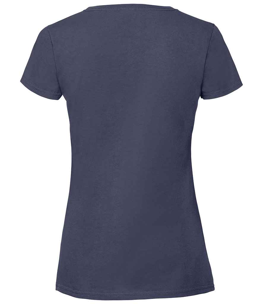 Fruit of the Loom Ladies Iconic 195 T-Shirt - Navy (SS720)