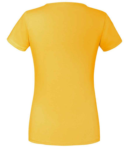 Fruit of the Loom Ladies Iconic 195 T-Shirt - Sunflower (SS720)