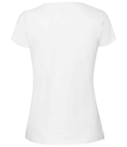 Fruit of the Loom Ladies Iconic 195 T-Shirt - White (SS720)