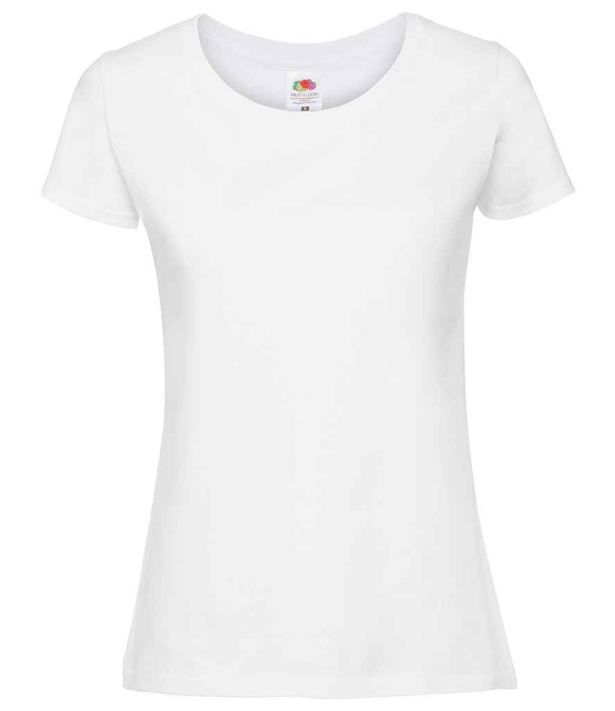 Fruit of the Loom Ladies Iconic 195 T-Shirt - White (SS720)