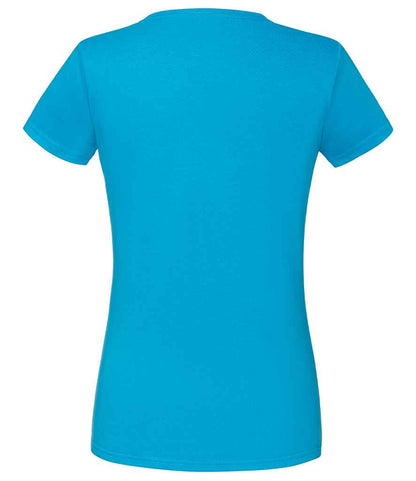 Fruit of the Loom Ladies Iconic 150 T-Shirt - Azure (SS721)