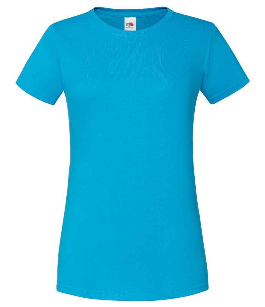 Fruit of the Loom Ladies Iconic 150 T-Shirt - Azure (SS721)