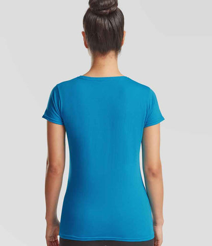 Fruit of the Loom Ladies Iconic 150 T-Shirt - Azure (SS721)