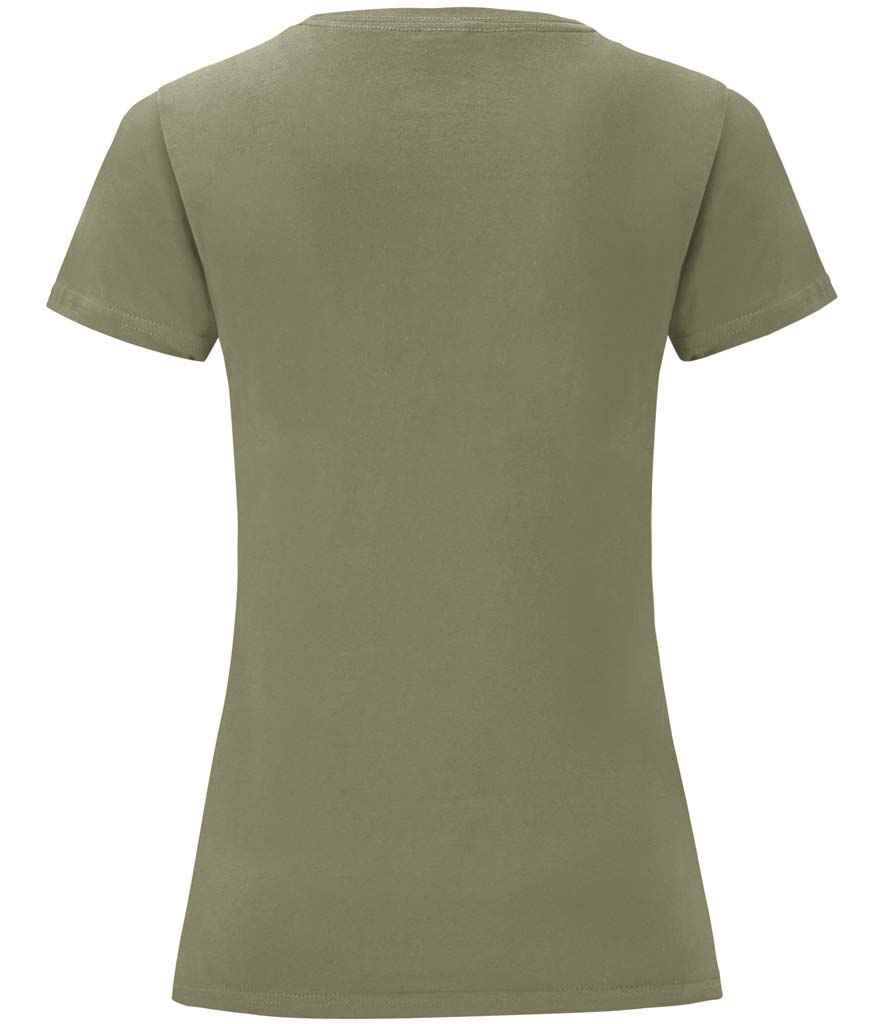 Fruit of the Loom Ladies Iconic 150 T-Shirt - Classic Olive (SS721)