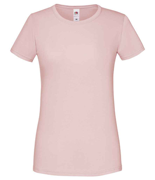Fruit of the Loom Ladies Iconic 150 T-Shirt - Powder Rose (SS721)