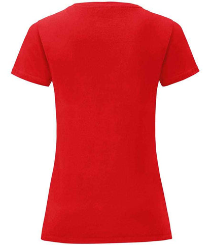 Fruit of the Loom Ladies Iconic 150 T-Shirt - Red (SS721)