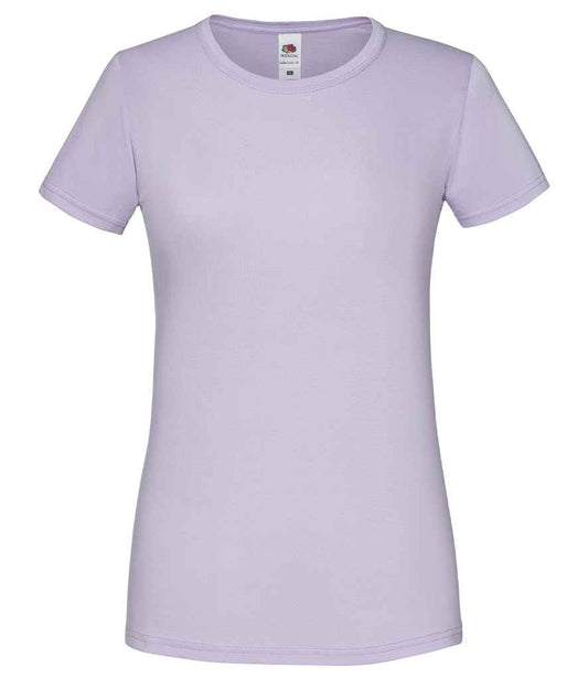 Fruit of the Loom Ladies Iconic 150 T-Shirt - Soft Lavender (SS721)
