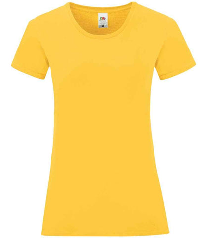 Fruit of the Loom Ladies Iconic 150 T-Shirt - Sunflower (SS721)