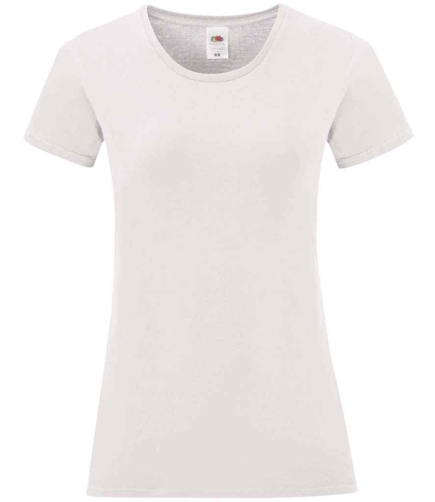 Fruit of the Loom Ladies Iconic 150 T-Shirt - White (SS721)