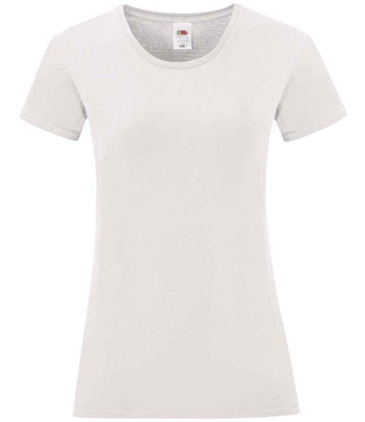 Fruit of the Loom Ladies Iconic 150 T-Shirt - White (SS721)