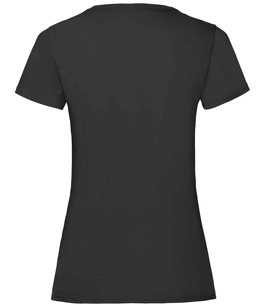 Fruit of the Loom Lady Fit Value T-Shirt - Black (SS77)