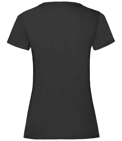 Fruit of the Loom Lady Fit Value T-Shirt - Black (SS77)