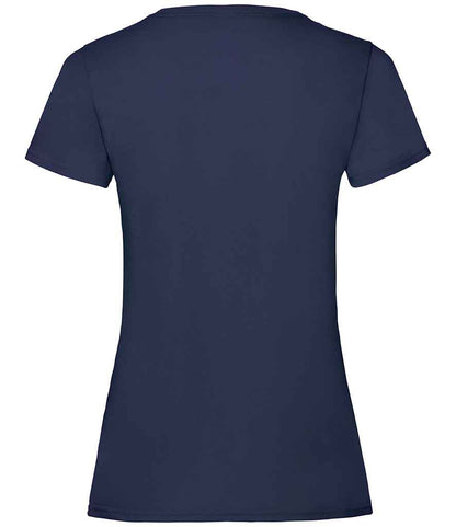 Fruit of the Loom Lady Fit Value T-Shirt - Deep Navy (SS77)