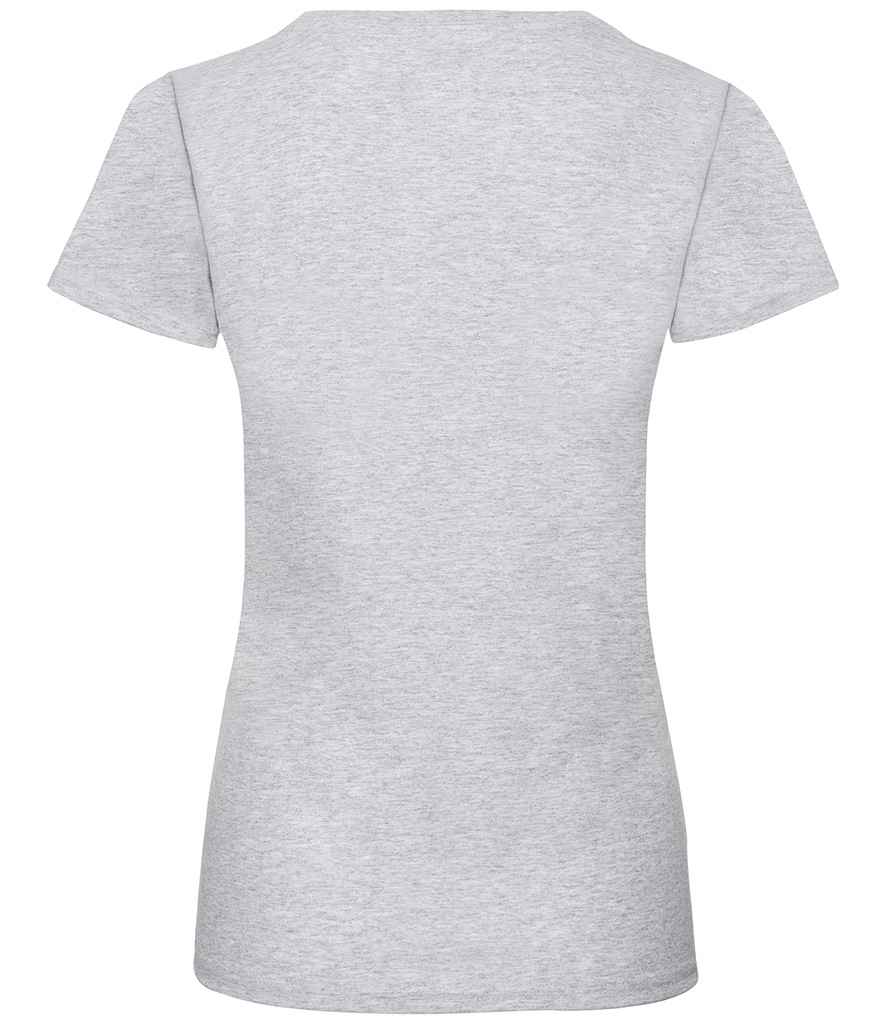 Fruit of the Loom Lady Fit Value T-Shirt - Heather Grey (SS77)