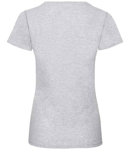 Fruit of the Loom Lady Fit Value T-Shirt - Heather Grey (SS77)