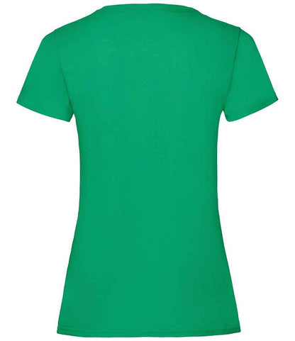 Fruit of the Loom Lady Fit Value T-Shirt - Kelly Green (SS77)