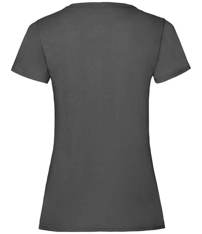 Fruit of the Loom Lady Fit Value T-Shirt - Light Graphite (SS77)