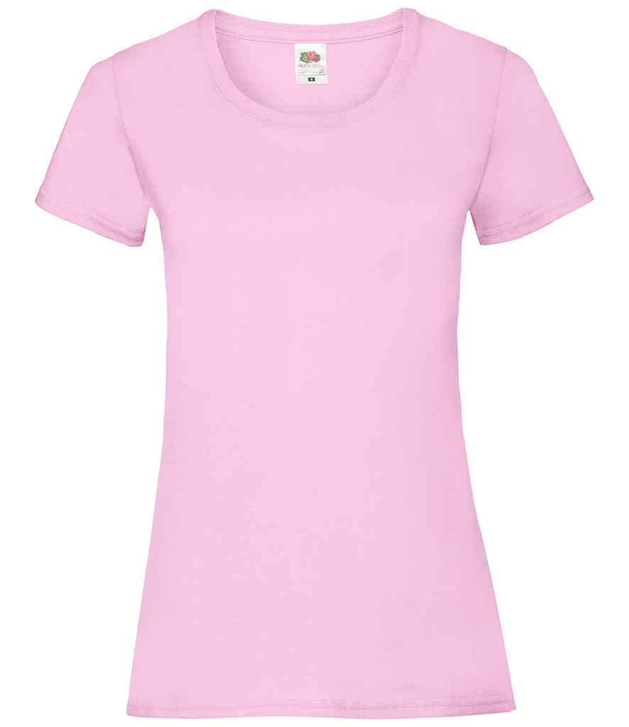 Fruit of the Loom Lady Fit Value T-Shirt - Light Pink (SS77)